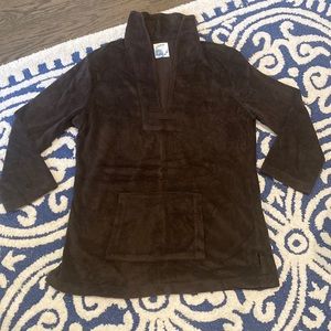 J. Crew Brown Swim Coverup